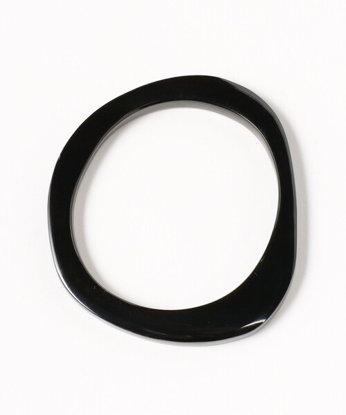 Ray BEAMS(レイビームス)の「L’INDO CHINEUR / Black Horn bracelet(バングル/リストバンド・レディース・ブラック・SMALL)」の2枚目の写真