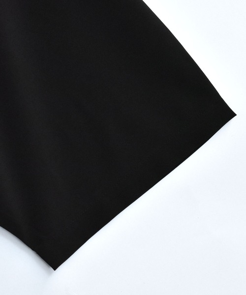 HALHAM（ハルハム）の「ワイドシルエットバイカラー 半袖 シャツ【IR】（シャツ/ブラウス・メンズ・ブラック/チャコールグレー/ホワイト・L/XL/M）」の7枚目の写真