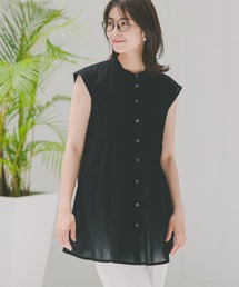 Elura | 【先行予約】 ボイルピンタックノースリブラウス/104353(シャツ/ブラウス)