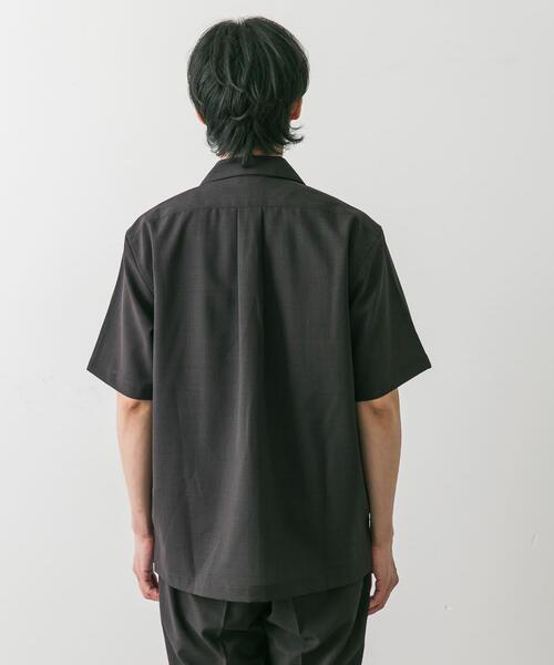 URBAN RESEARCH DOORS(アーバンリサーチドアーズ)の「『速乾』ドライタッチオープンカラーシャツ(シャツ/ブラウス・メンズ・カーキ/ネイビー/ブラウン・MEDIUM/LARGE)」の17枚目の写真