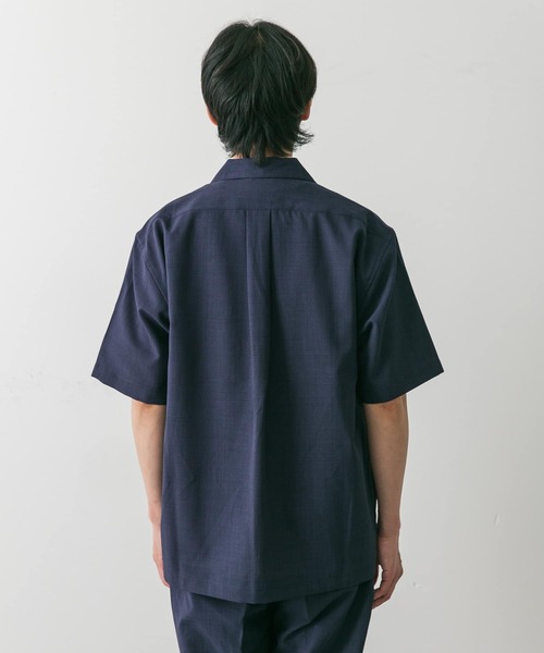 URBAN RESEARCH DOORS（アーバンリサーチドアーズ）の「『速乾』ドライタッチオープンカラーシャツ（シャツ/ブラウス・メンズ・カーキ/ネイビー/ブラウン・MEDIUM/LARGE）」の22枚目の写真