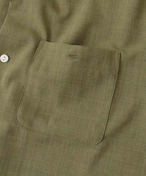 URBAN RESEARCH DOORS（アーバンリサーチドアーズ）の「『速乾』ドライタッチオープンカラーシャツ（シャツ/ブラウス・メンズ・カーキ/ネイビー/ブラウン・MEDIUM/LARGE）」の15枚目の写真