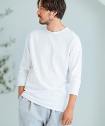 mlt4787-Span Fraise 3-4 Sleeve Cut Sew 7分袖Tシャツ