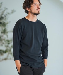 mlt4787-Span Fraise 3-4 Sleeve Cut Sew 7分袖Tシャツ