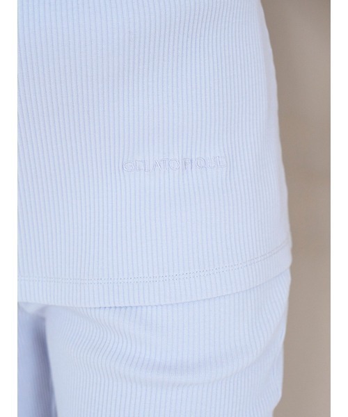 gelato pique（ジェラートピケ）の「リブカップインキャミソール（キャミソール・レディース・ラベンダー/ベージュ・FREE）」の6枚目の写真