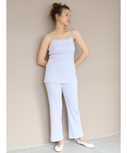 gelato pique（ジェラートピケ）の「リブカップインキャミソール（キャミソール・レディース・ラベンダー/ベージュ・FREE）」の7枚目の写真