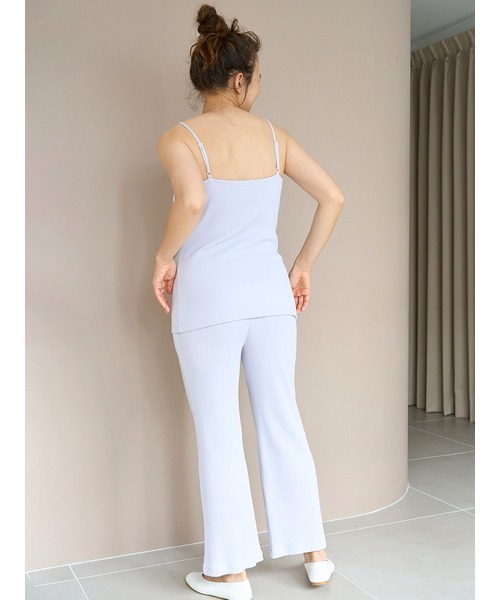 gelato pique（ジェラートピケ）の「リブカップインキャミソール（キャミソール・レディース・ラベンダー/ベージュ・FREE）」の9枚目の写真