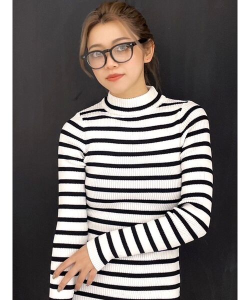 GYDA（ジェイダ）の「ボストンサングラス（サングラス・レディース・ブラック/クリア・FREE）」の9枚目の写真