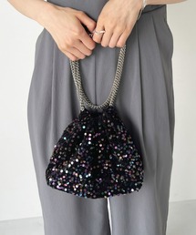 Olu. | スパンコールチェーンバッグ(ショルダーバッグ)