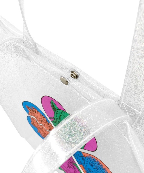 PUNYUS（プニュズ）の「恋愛しようぜ若者クリアトートバッグ（トートバッグ・レディース・その他1・FREE）」の4枚目の写真