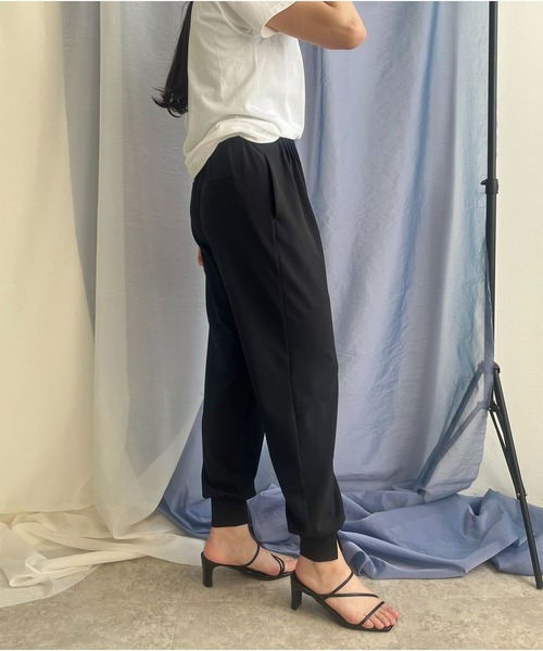 Eimee Law サテン切替　ジョガーパンツ Eimee Law サテン切替 ジョガーパンツ Eimee Law サテン切替