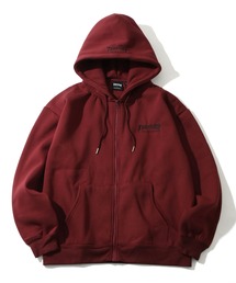 セール】パーカー（レッド/赤色系・ジップアップ）ファッション