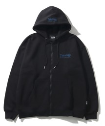 THRASHER(スラッシャー)の【THRASHER/スラッシャー】裏起毛 ロゴ刺繍 スウェット ジップアップパーカー(パーカー)