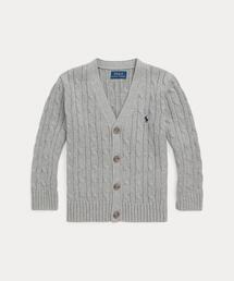 ケーブルニット コットン カーディガン | POLO RALPH LAUREN