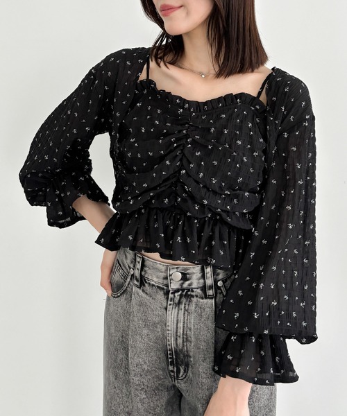 おれです。 Heather（ヘザー）の「アソートカーディガン/キャミ2P 144315（シャツ