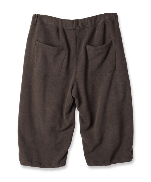 JIEDA(ジエダ)の「3/4 DRAPE SWEAT PANTS(スウェットパンツ・メンズ・ブラック/パープル・1/2)」の19枚目の写真