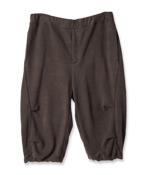 JIEDA(ジエダ)の「3/4 DRAPE SWEAT PANTS(スウェットパンツ・メンズ・ブラック/パープル・1/2)」の18枚目の写真