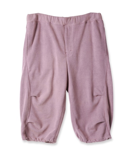 JIEDA(ジエダ)の「3/4 DRAPE SWEAT PANTS(スウェットパンツ・メンズ・ブラック/パープル・1/2)」の17枚目の写真