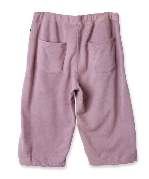 JIEDA(ジエダ)の「3/4 DRAPE SWEAT PANTS(スウェットパンツ・メンズ・ブラック/パープル・1/2)」の15枚目の写真
