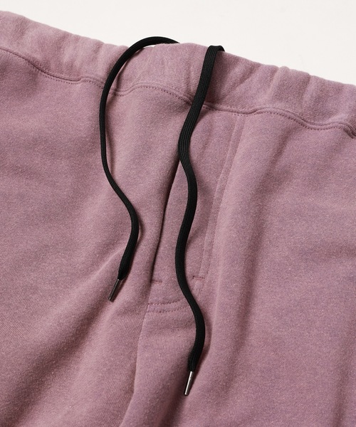JIEDA(ジエダ)の「3/4 DRAPE SWEAT PANTS(スウェットパンツ・メンズ・ブラック/パープル・1/2)」の12枚目の写真