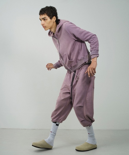 Jieda（ジエダ）の「3/4 DRAPE SWEAT PANTS（スウェットパンツ）」 - WEAR