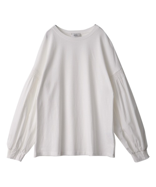袖ぽわんカットソー（Tシャツ/カットソー）｜HUG.U（ハグユー