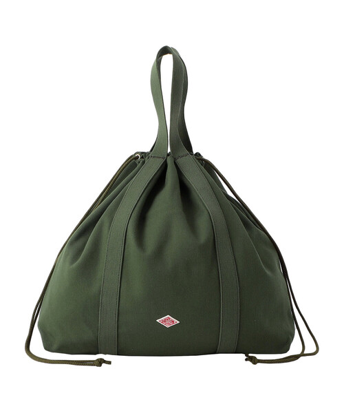 DANTON(ダントン)の「DRILL CLOTH DRAWSTRING TOTE BAG〈MONTROUGE〉(トートバッグ・レディース・ブラック/オリーブ/ベージュ/ブラウン/オフホワイト・-)」の5枚目の写真