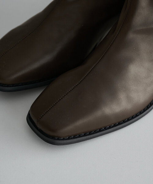 DISCOAT（ディスコート）の「ストレッチショートブーツ（ブーツ・レディース・ブラック/ブラック系その他/ダークブラウン・SMALL/MEDIUM/LARGE/X-LARGE）」の12枚目の写真