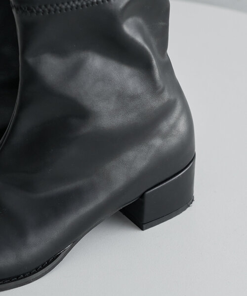 DISCOAT（ディスコート）の「ストレッチショートブーツ（ブーツ・レディース・ブラック/ブラック系その他/ダークブラウン・SMALL/MEDIUM/LARGE/X-LARGE）」の14枚目の写真