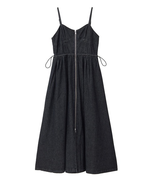 Sugar spoon（シュガースプーン）の「・SUGAR SPOON デニムコルセットキャミワンピ（ワンピース・レディース・インディゴブルー/ブラック・FREE）」の11枚目の写真