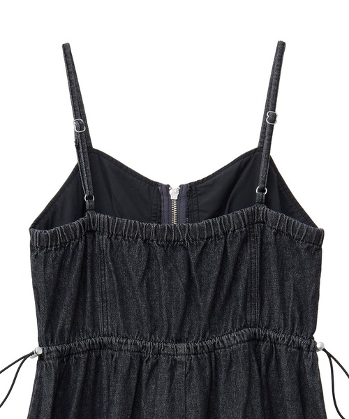Sugar spoon（シュガースプーン）の「・SUGAR SPOON デニムコルセットキャミワンピ（ワンピース・レディース・インディゴブルー/ブラック・FREE）」の16枚目の写真