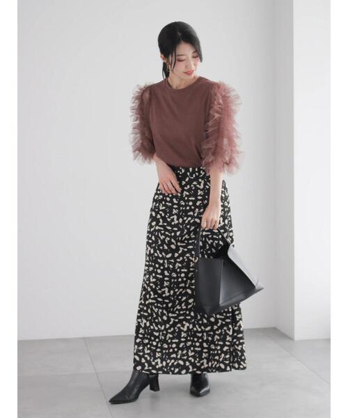 Te chichi（テチチ）の「コンチョアクセントブーツ（ブーツ・レディース・ブラック/ベージュ・38/37）」の4枚目の写真