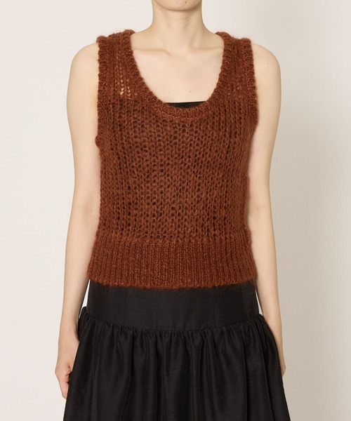 【セール】モヘアニットベスト（ベスト）｜BABYLONE（バビロン）