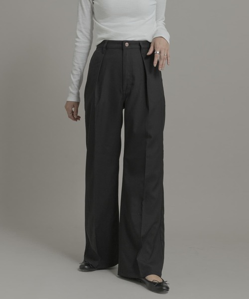 Wrangler（ラングラー）の「Wrangler　WRANCHER WIDE（その他パンツ・レディース・ブラック/アイボリー/グレー・SMALL/MEDIUM/X-SMALL）」の3枚目の写真