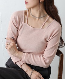 COLONY 2139（コロニートゥーワンスリーナイン）の「PBTレイヤード風ニット（ニット/セーター）」