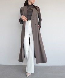 AMBIENT | アシンメトリーカラーフレアジレワンピース(ワンピース)