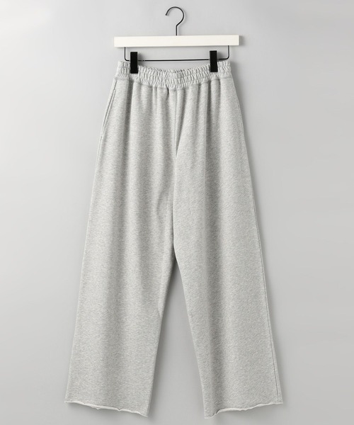 e/rm(イーアールエム)の「【e/rm】ウラケワイドパンツ(スウェットパンツ・レディース・グレー系その他2/ブラウン/アイボリー・FREE)」の3枚目の写真