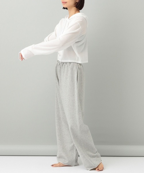 e/rm(イーアールエム)の「【e/rm】ウラケワイドパンツ(スウェットパンツ・レディース・グレー系その他2/ブラウン/アイボリー・FREE)」の13枚目の写真