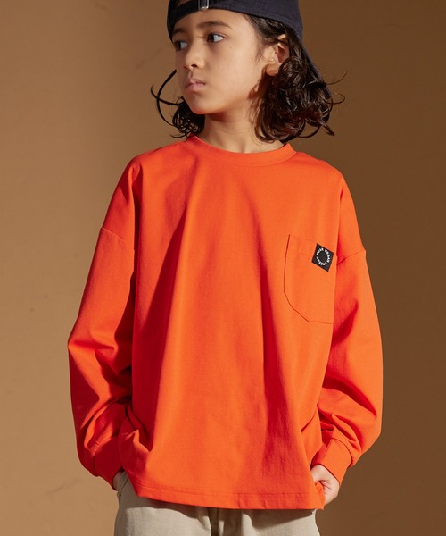 OZONE COMMUNITY 長袖Tシャツ オレンジ PAIRMANON STREET】マルチファンクション 吸水速乾 長袖 Tシャツ