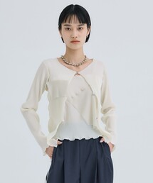 kotohayokozawa | 【kotohayokozawa/コトハヨコザワ】《STUDIOUS別注》グリッター2ピースカーディガン(カーディガン/ボレロ)