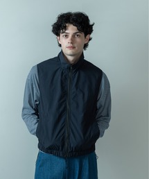 Be.Nection(rlNV)NYLON STAND COLLAR VEST / iCX^hJ[xXg(xXg)