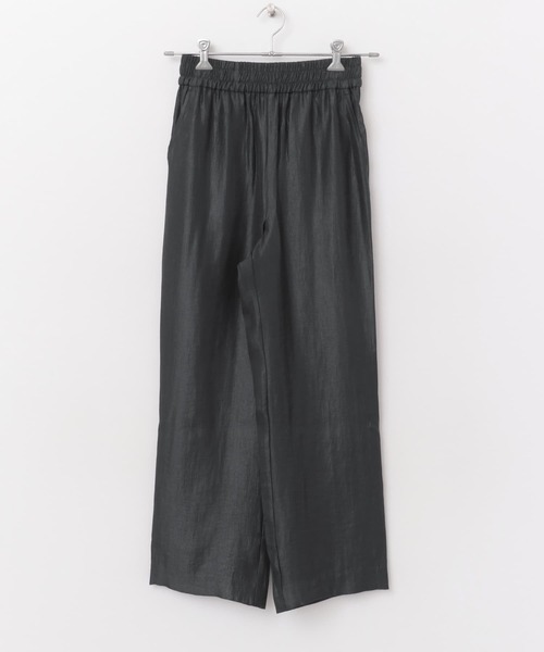 URBAN RESEARCH ROSSO WOMEN(アーバンリサーチ ロッソ)の「イージーサテンパンツ(その他パンツ・レディース・ブラウン系その他/チャコールグレー・FREE)」の6枚目の写真