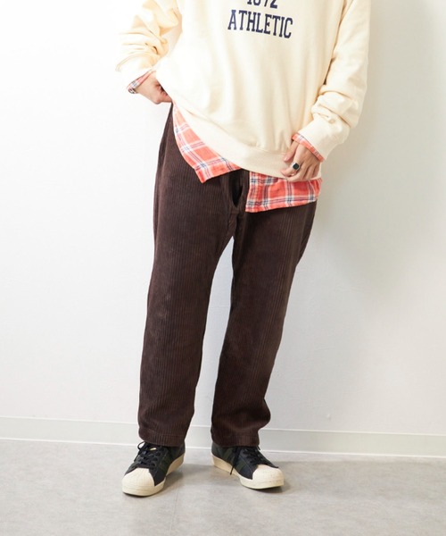 Ocean Pacific（オーシャンパシフィック）の「【OP/オーピー】カットコーデュロイパンツ（その他パンツ・メンズ・ブラック/アイボリー/ブラウン/ライトグレー・LARGE/MEDIUM/X-LARGE）」の4枚目の写真