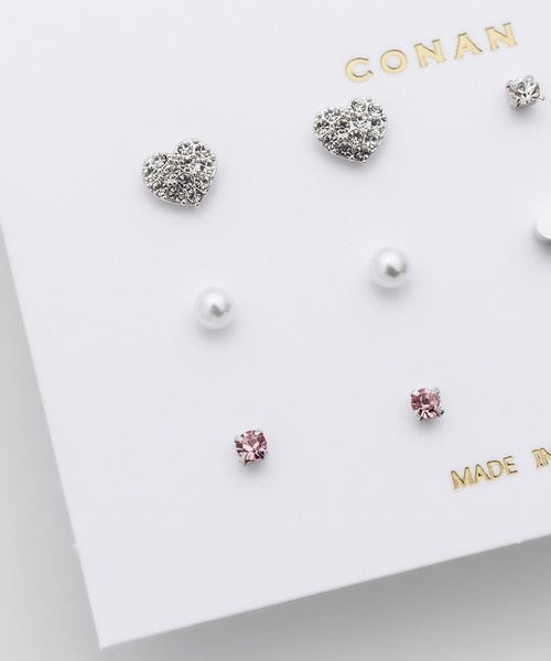 ciite'（シーテ）の「ピアス 6セット / pierce 6 set（ピアス（両耳用）・レディース・ゴールド/シルバー・FREE）」の7枚目の写真