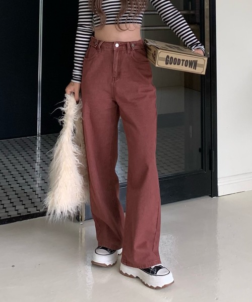 Renya by Inter factory ワイドパンツ INTER FACTORY（インターファクトリー）｜デニムパンツ一覧 - WEAR