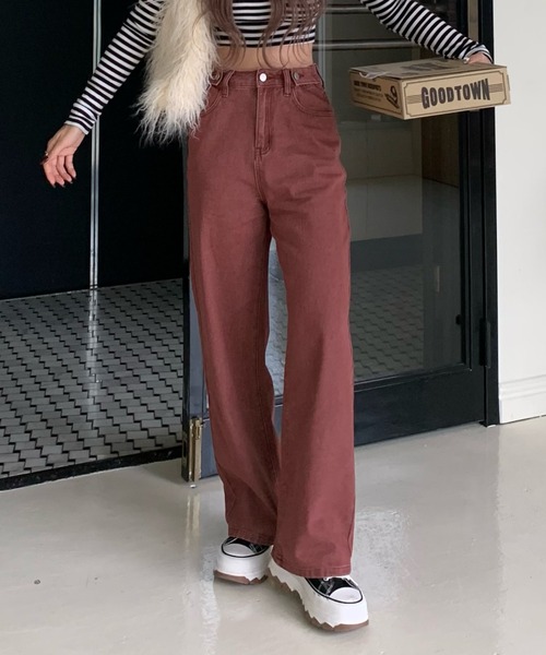 【INTER FACTORY】カーブデニム kumika - カーブデニム made in INTER FACTORY（デニムパンツ
