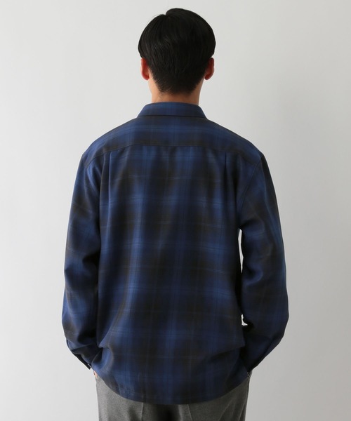 GLOBAL WORK Smile Seed Store（グローバルワーク スマイルシードストア）の「イージーケアソフトチェックシャツ/139107（シャツ/ブラウス・メンズ・ブルー系その他/ブラック系その他/ブラウン系その他・X-LARGE/SMALL/LARGE/MEDIUM）」の21枚目の写真