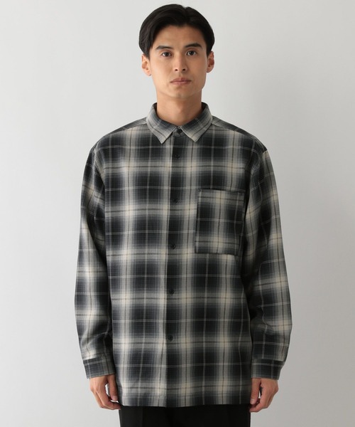 GLOBAL WORK Smile Seed Store（グローバルワーク スマイルシードストア）の「イージーケアソフトチェックシャツ/139107（シャツ/ブラウス・メンズ・ブルー系その他/ブラック系その他/ブラウン系その他・X-LARGE/SMALL/LARGE/MEDIUM）」の22枚目の写真