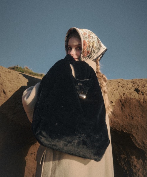 nunela（ヌネラ）の「Fur shoulder bag【No.3】（ショルダーバッグ・レディース・ブラウン/ナチュラル/ブラック・FREE）」の18枚目の写真