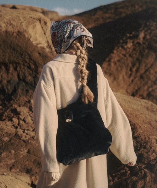 nunela（ヌネラ）の「Fur shoulder bag【No.3】（ショルダーバッグ・レディース・ブラウン/ナチュラル/ブラック・FREE）」の14枚目の写真